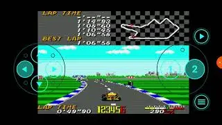 1992 Ayrton Senna's Super GP II Sega Game Gear Title 