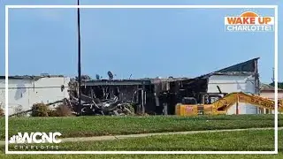 Demolition underway on former Cinnebarre movie theater in Arboretum shopping center in south Charlot