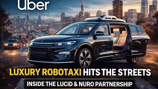 Uber&rsquo;s Luxury Robotaxi Hits the Streets | Inside the Lucid & Nuro Partnership