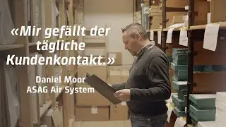 Kühler Kopf im Kundenkontakt – Ein Tag mit Daniel Moor von ASAG Air System I BKW