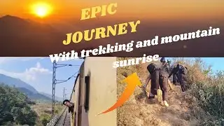 Epic journey through trekking, Camping and sunset with brothers ❤️🤙