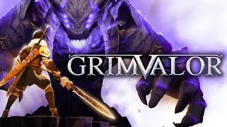 Обзор игры 🎮 Grimvalor.🎮☝👍