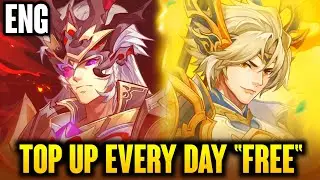 Samkok King GeneraL Idle RPG ENG - Top Up Every Day , GeneraL S+ Gift Box , Ticket Gacha  |  X7GAME 