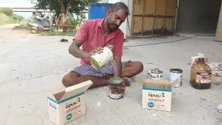 How to mixing birla pu wood polish mixing 
