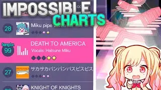 Playing more Project Sekai custom charts that makes me question my sanity