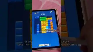 ASMR block blast video #blockblast #fyp #ipad #applepencil #asmr #asmrsounds