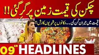 Chicken Market Update: Are Prices Increasing or Dropping? | 9 AM Headlines  | Lahore News HD