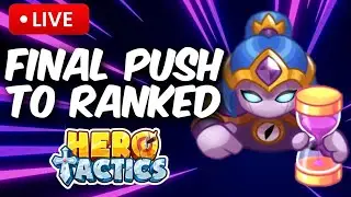 Final push in Trophy Road with Chronokeeper | Hero Tactics