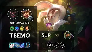 Teemo Support vs Nautilus - BR Grandmaster Patch 10.21