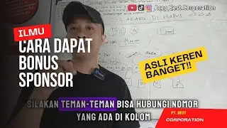 CARA MENDAPATKAN BONUS SPONSOR DARI PT BEST 0852 1612 5484