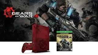 Český unboxing - Xbox One S Gears of War 4 limited edition