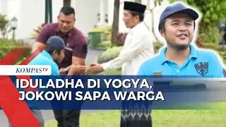 Cerita Warga yang Foto Bareng Presiden Jokowi di Istana Kepresidenan Gedung Agung, Yogyakarta