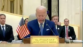 Remarks: Joe Biden Attends the GCC +3 Meeting in Jeddah, Saudi Arabia - July 16, 2022