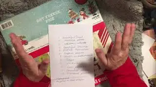 December Junk Journal Challenge DETAILS - another stashbuster journal with 12 days of embellishments