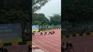100m. Men 10.67 National open Athletics meet 2025 #athleticsmeet #tranding #trackandfield #athletics