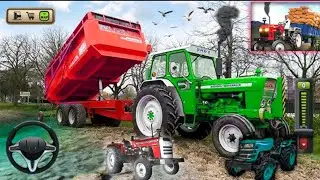 Tractor Trolley Drive/(Off-road Cargo) Tractor Games -- Android Gameplay 🚜🚜🚜