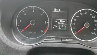 Сброс сервисного индикатора VW Polo