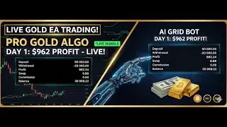 24/7 Live Gold EA Trading - No Manual Entry | Day 1: Full Transparency #GoldTrading #ForexEA