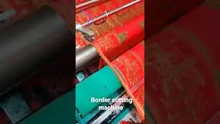 fabric border cutting machine ///manufactured by vishwakarma engineering works