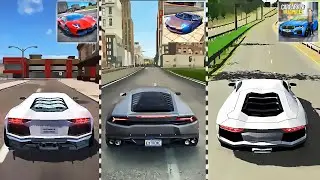 Lamborghini Top Speed - Ultimate Car Driving Simulator vs Car Parking Multiplayer - Android GamePlay