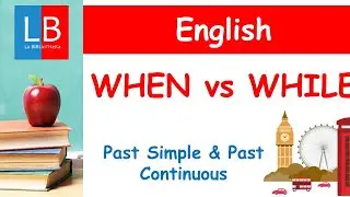 WHEN vs WHILE. Past Simple & Past Continuous. Ingl&eacute;s para ni&ntilde;os ✔👩&zwj;🏫 PRIMARIA