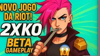 👉 🔥 TESTANDO O NOVO JOGO DE LUTA 2XKO (BETA) – MELHOR QUE TEKKEN E STREET FIGHTER?