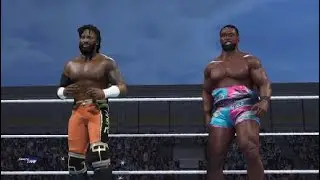 Tag team match on smackdown 