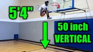 Shortest Dunker in the World (5’4”) Tyy2.0 [50 inch vertical]