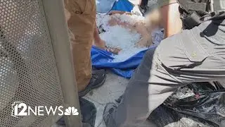 Firefighters use cold water immersion bags to save lives in extreme heat