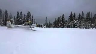 N2993C Taking Off Memaloose 12/24/15