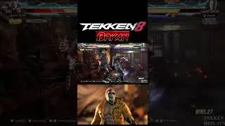 Tekken 8 😱 Takataka Bryan Taunt Jet Upper 😱 #shorts #bryan