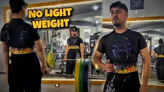 Lever Belt On = Heavy Deadlifts 😤 | Back & Biceps Day