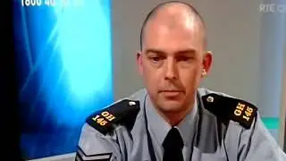 Garda overusing a particular word on crimecall!