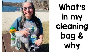 What's in the bag??? #cleaningbag #crunchycleaningbykathy #cleaningbagreveal