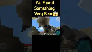 We Found Fossil In Minecraft 😱 #minecraft #shorts