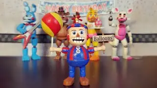 Custom Balloon Boy Figure From FNAF 2 (Review)