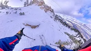 First Clip of the 2025 Ski Season, Snowbasin