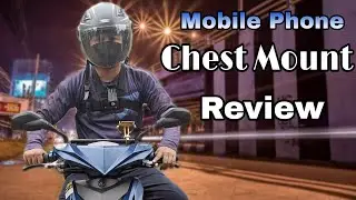 Mobile Phone Chest Mount Review for Moto vlogging | Watch in 1080p 60fps