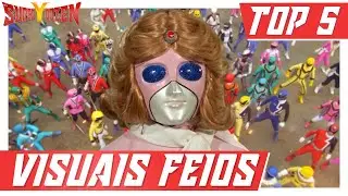 VISUAIS MAIS FEIOS DE SUPER SENTAI - TOP 5