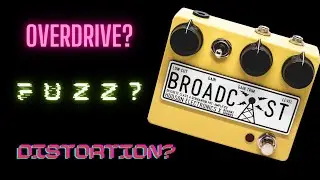 Is this the best overdrive / distortion / fuzz pedal? Hudson Broadcast 24v demo and review.
