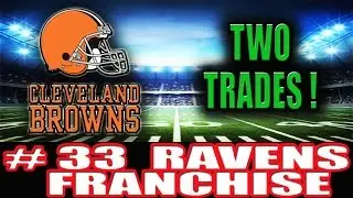 WE TRADED TWO RAVENS PLAYERS! (EPISODE #33) - MADDEN NFL 17 RAVENS FRANCHISE MODE