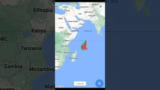 Madagascar Vs Cameroon land area size comparison #shorts #mapping #geography #country_comparison
