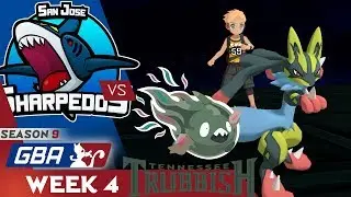 GBA S9W4: SJ Sharpedos [1-2] vs. Tennessee Trubbish [0-3] (DeathlyiAm)