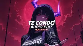 TE CONOC&Iacute; (BEST PART) - BXKQ, PXLWYSE [EDIT AUDIO]