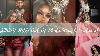 IMVU Bae Edition: DOUBLE Out Of Photo Morph Edit Tutorial 🖤🍇🍷