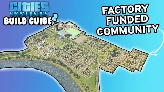 This Factory PAYS For This Community In Cities Skylines! | Orchid Bay