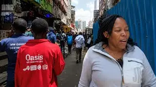 Nairobi Madness: Intense Market Walk from Kamukunji to River Road 🇰🇪