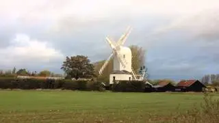 St Jude's Big Storm at the Saxtead Green Post Mill.