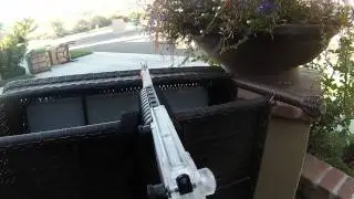 Backyard Airsoft War with friends