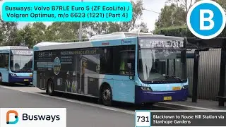 Busways: Volvo B7RLE Euro 5 (ZF EcoLife) / Volgren Optimus, m/o 6623 (1221) [Part 4]